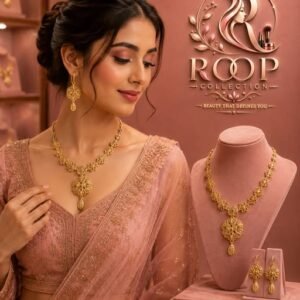 China Gold Floral Set
