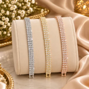 Crystal Tennis Bracelets - Roop Collection
