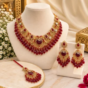 Ruby Drop Set - Roop Collection
